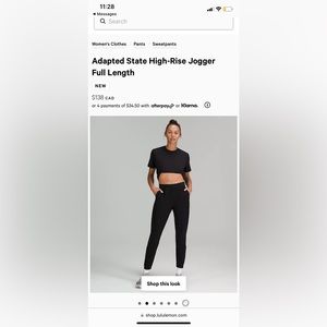 Adapted State High-Rise Jogger Full Length